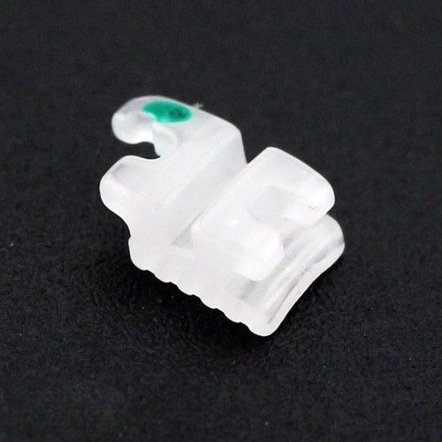 Elegan Dental Orthodontic Ceramic Brackets Clear Aesthetic Braces MBT 022 345 - Picture 9 of 22