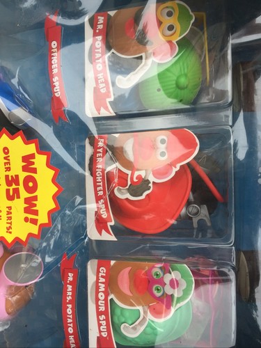 MR. POTATO HEAD 2009 DELUXE SET OFFICER ,DR MRS, LAMOUR & FRYER FIGHTER SPUDS - Picture 4 of 7