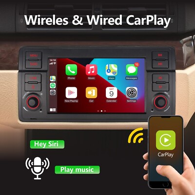 BMW E46 3-Serie | Autoradio | 1997 t/m 2006 | Android 15 | Apple CarPl
