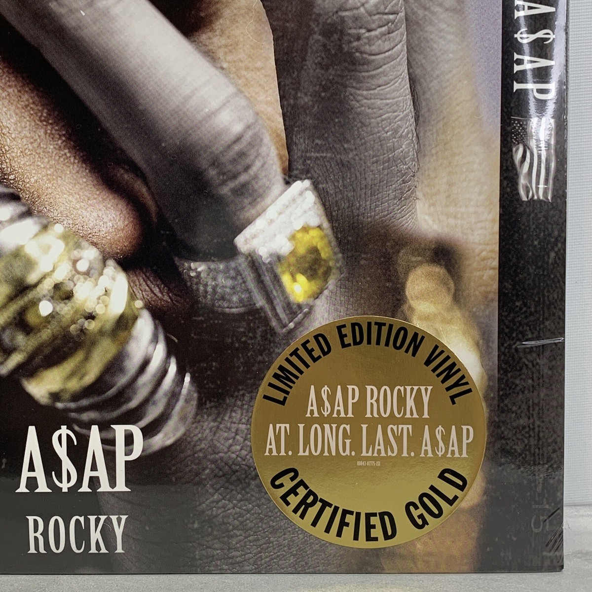 A$AP ASAP Rocky - AT. LONG. LAST. 2 LP Black Vinyl Album