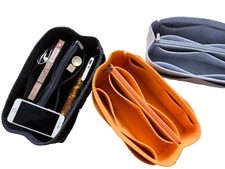 LUZEE Purse Bag Organizer with Middle Zipper Fit MM Speedy 30 Purse insert