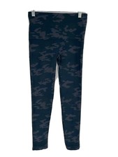 Spanx Black Camo Leggings Sz Medium