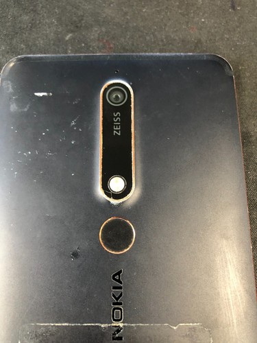 Nokia 6.1 - Dual - 32GB Blue (Unlocked) - LCD Cracked - Afbeelding 5 van 8