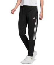 New Adidas Tiro 21 Track Athletic Pants Women's Black and White Size S