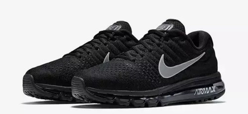 Nike Air Max 2017 schwarz anthrazit Herren Größe 10 Turnschuhe