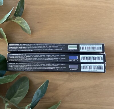 3X Moodstruck Precision Liquid Eyeliner prosperous precarious powerful