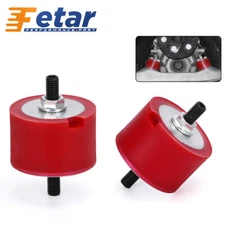 2-Piece Aluminum Transmission Tranny Mount Polyurethane Bushings Kit 22316799331