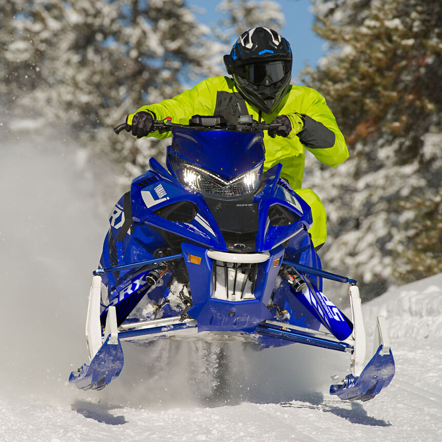 Blue Performance Shock Covers Yamaha Snowmobile Sidewinder SRX (Set of ...