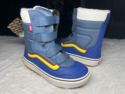 VANS SNOW CRUISER V VANSGUARD SNOW BOOTS STRAPS BLUE YELLOW MEN sz 7.5 Vans U Snow-Cruiser V Vansguard Boot - Footwear main image 2