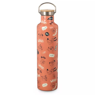 Disney Parks Critter Chaos Stainless Steel Water Bottle Meeko Pluto 34 Oz NEW