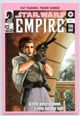 Postcard Star Wars Empire #20 Dark Horse Comic Book Cover Princess Leia