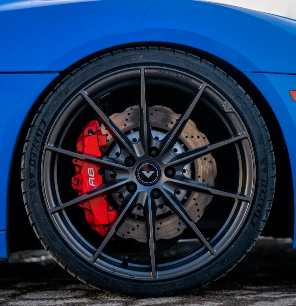 20" VORSTEINER VFF 109 CARBON GRAPHITE CONCAVE WHEELS FOR AUDI R8