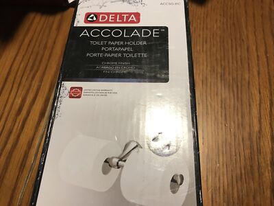 Delta Accolade Expandable Chrome Toilet Paper Holder Model: ACC50-PC