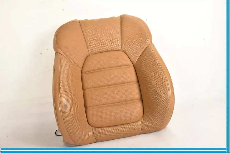Cojín de asiento superior delantero derecho marrón 11-18 Porsche Cayenne Turbo 958 OEM Foto 2 de 4