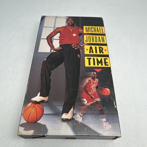 Michael Jordan Air Time (VHS, 1993) NBA, Chicago Bulls, RARE π₯