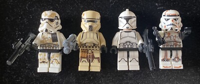 Star Wars World Minifiguren Modellbausätze Galaktisches Imperium Sturmtruppen Menge 4