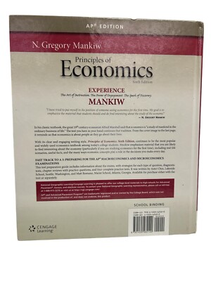 Principles of Economics High School AP Eighth 8th Edition by N