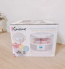 Euro Cuisine YMX650 Digital Automatic Yogurt Maker Instructions Included