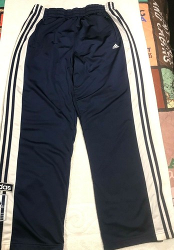 Vintage adidas Mens Snap Tear Away 