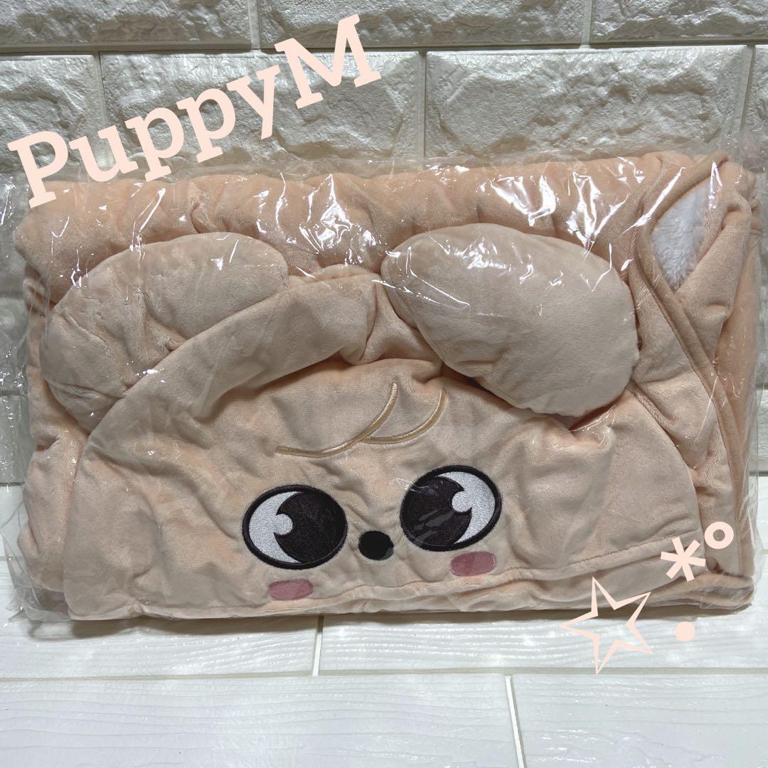 Stray Kids SKZOO ブランケット パピーム PuppyM Stray Kids Seungmin Skzoo PuppyM Xmas Popup Store 2023 Official