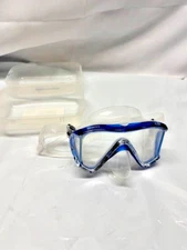 Mares i3 Diving Mask-with Plastic Box-Clear/Blue/Blue*Pre Owned