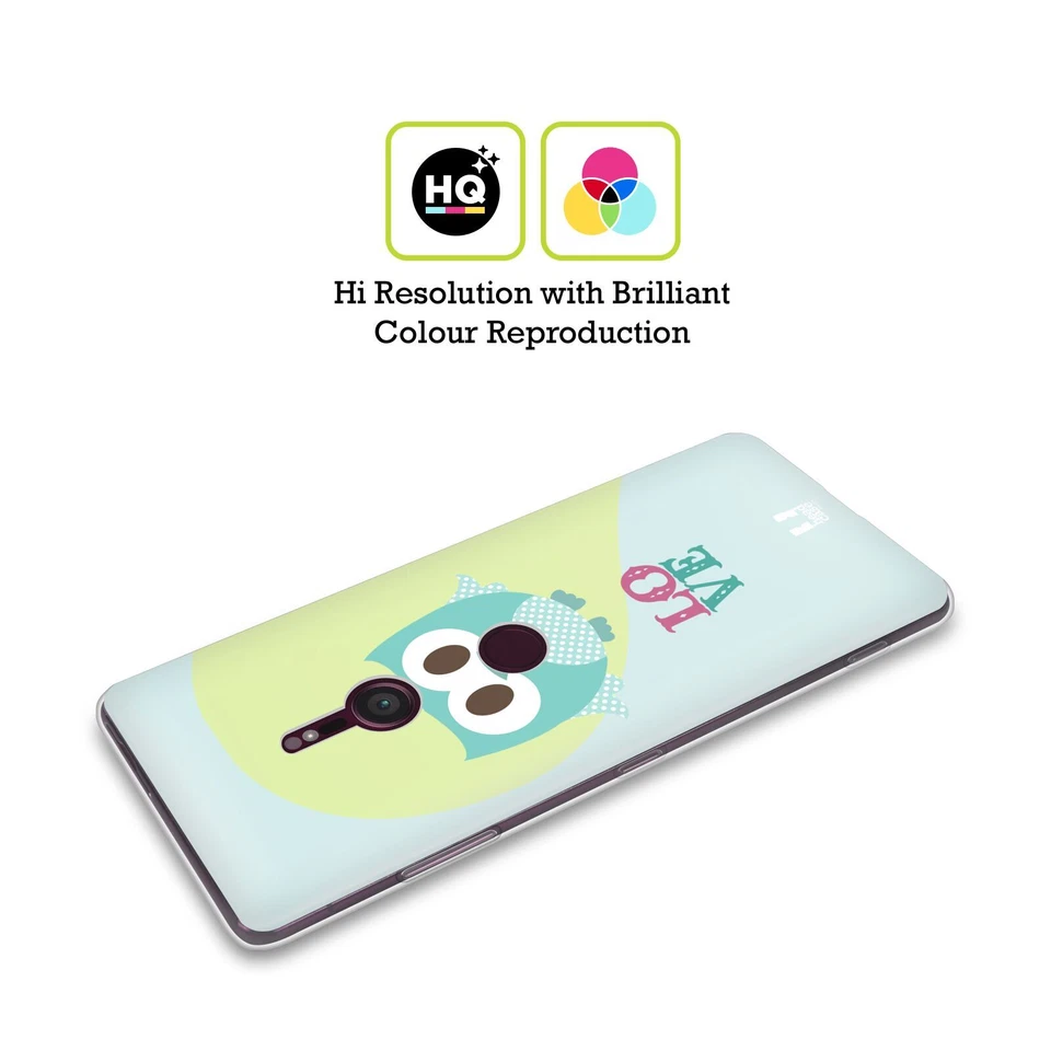 FUNDA DE GEL SUAVE HEAD CASE DESIGNS BÚHO KAWAII PARA TELÉFONOS SONY 1 Foto 2 de 4