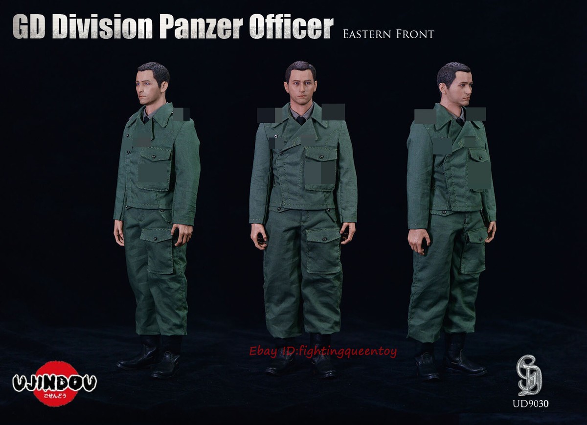 その他 UJINDOU 1/6 WW2 German GD Panzer Monkey Depot - Ujindou WWII German LSSAH Panzer (UD-9027)