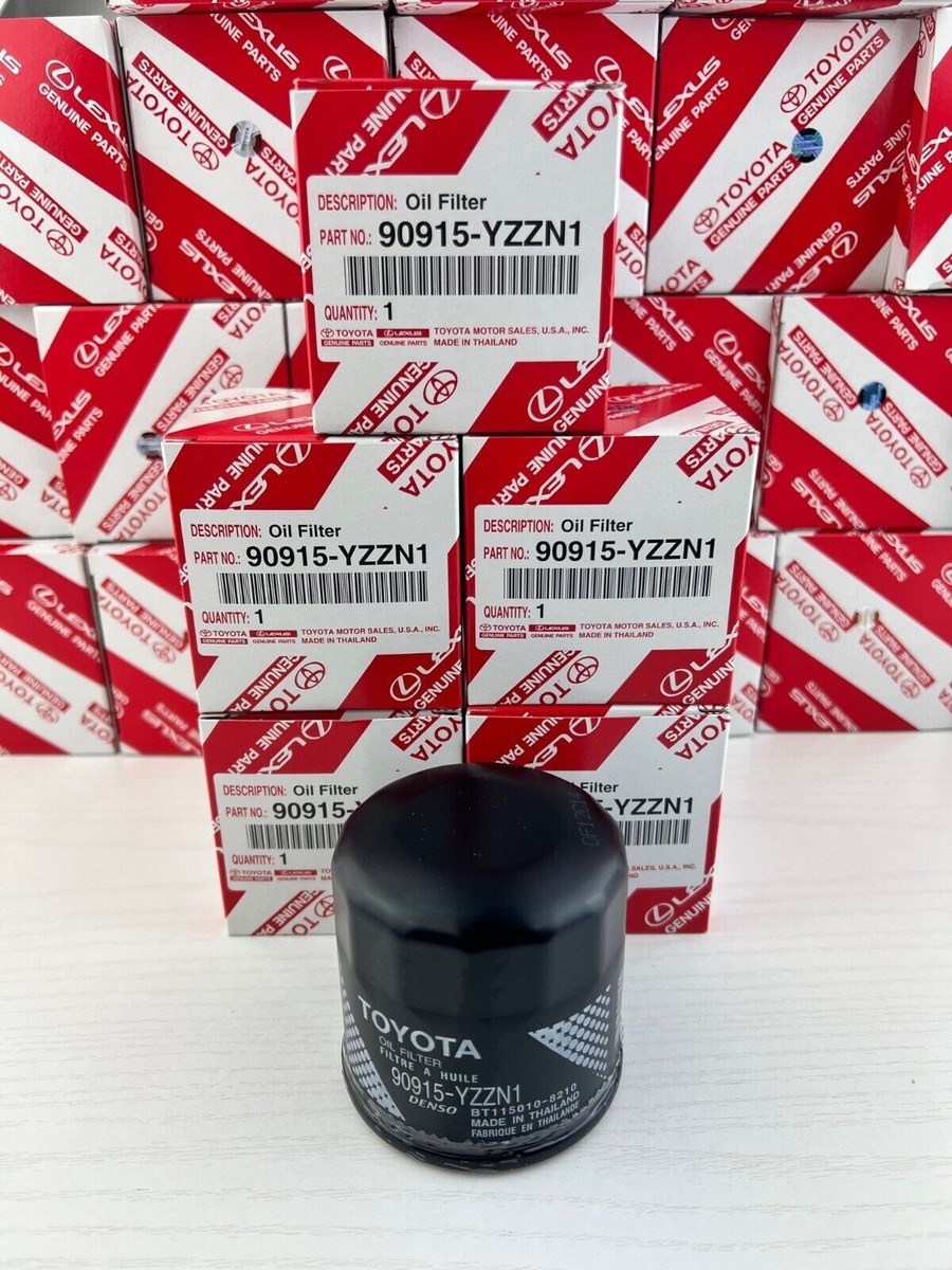 Toyota Lexus Oil Filter Set of 5 90915-YZZN1 OEM | 90915-YZZF2