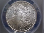 1879 "S" Morgan SILVER Dollar $1 ANACS MS63 #645 Uncirculated Unc BU ECC&C, Inc.