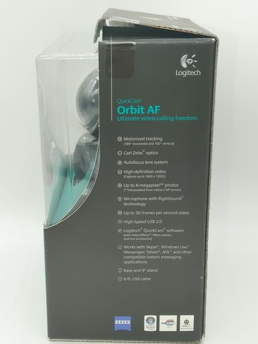 Logitech Orbit AF Webcam Camera Ultimate Video Calling Autofocus - 第 6/6 張圖片