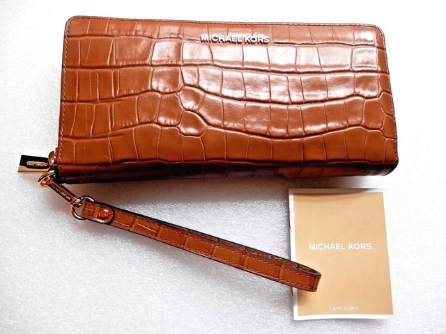 michael kors crocodile wallet