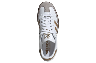 JH8796] Adidas Mens Samba OG Cloud White Brown Desert Clear