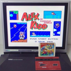ALEX KIDD in Miracle World SEGA markIII Japan Import NTSC-J mark3 Complete USED
