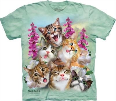The Mountain Erwachsenen T-Shirt ''Kittens Selfie'' Gr.5XL - Sofort lieferbar