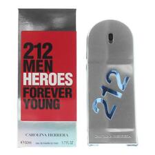 Carolina Herrera 212 Men Heroes Forever Young Eau de Toilette 50ml Spray For Him
