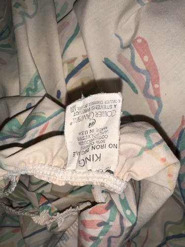 Collier Campbell Tambourine King Fitted Sheet Floral Pastel - Picture 5 of 6