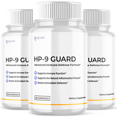 HP9 Guard Wellness Support Pills Advanced Formula Balance Support 180 Capsules