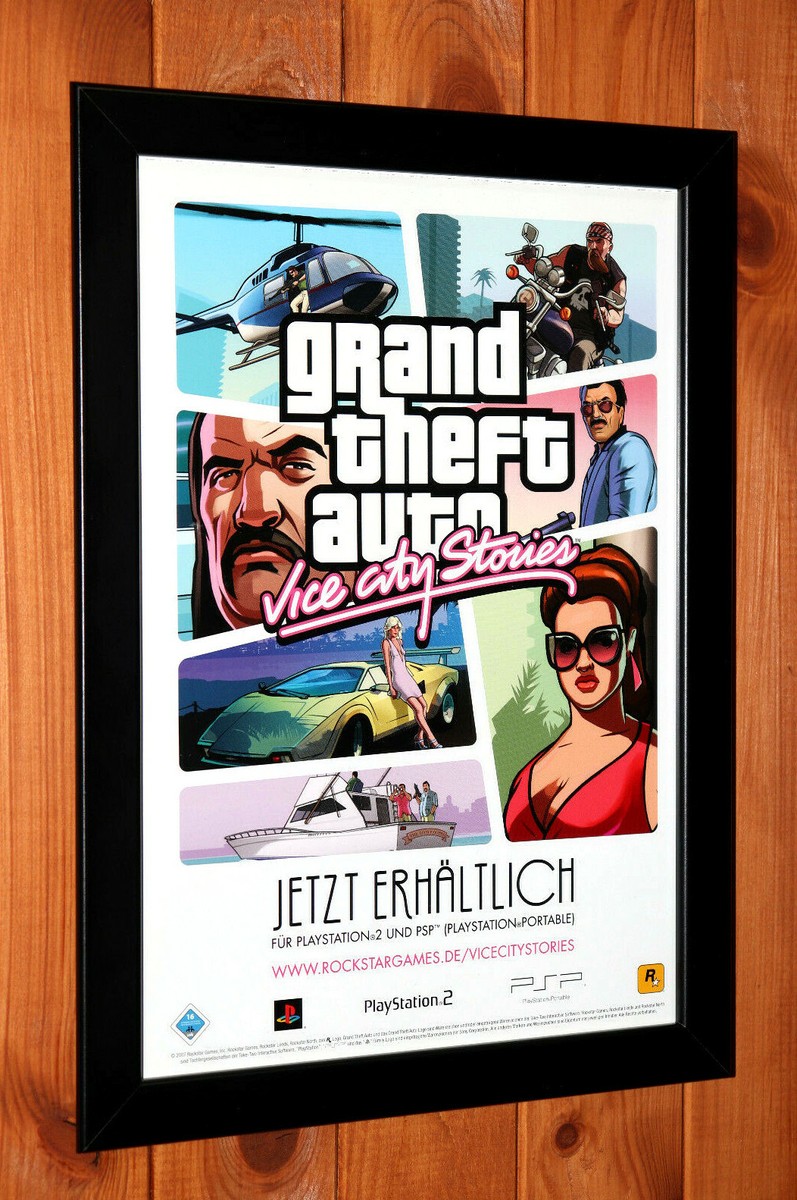 グランド セフト オート バイスシティ　非売品　販促　ポスター Amazon.co.jp: グランドセフトオート バイスシティ看板 メタル