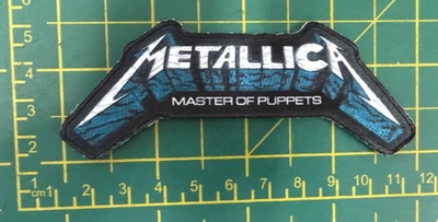 Metallica Puppets Poster Logo Woven Sew Or Iron On Patch Officially Licensed - Image 1 of 4