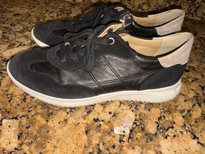 Hartjes Snakeskin Patterned Sneakers, Model ''Aus Österreich'' size 7
