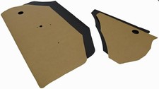 Water Shield Vapor Barrier 4pc For 1968-69 Chevrolet Camaro Door Quarter Panel Water Shield Vapor Barrier 4pc For 1968-69 Chevrolet Camaro Door Quarter Panel