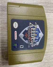 Zelda 64 Dawn & Dusk N64 For-Nintendo 64 N64 Game Gold USA Shipping