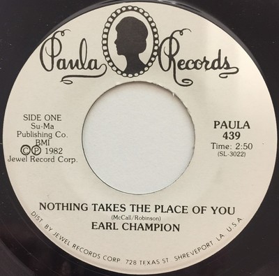 Earl Champion - Nothing Takes The Place Of You / Something Easy (7'', Single)