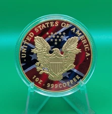 Colorized 2018 ASE design Challenge Coin  Medal 1oz .999 Copper round