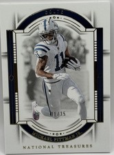 2023 National Treasures Michael Pittman Jr. Silver Holo 31/35