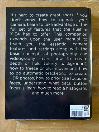 FUJIFILM X-E4 COMPANION - A Guide to Mastering Your Camera By Arthur Cam AMAZON - Picture 2 of 2