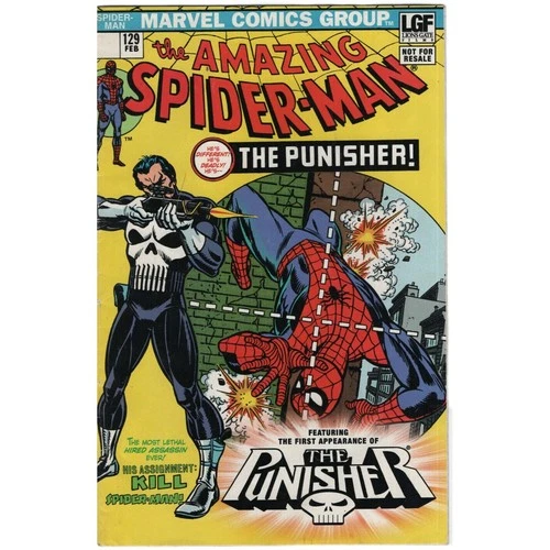 Amazing Spiderman #129 LGF Lionsgate Variant 1st App Punisher Marvel Comics 2006