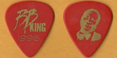 BB King 1996 Lucille & Friends concert tour rare stage Guitar Pick