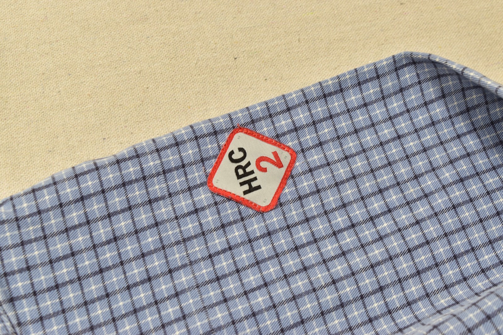 Wrangler FR Flame Resistant Plaid Western Snap Work Shirt Blue XXL Regular HRC 2 thumbnail 5