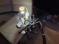 Jumping Spider, Insect Terrarium, Bug Enclosure Silver With Led New Version